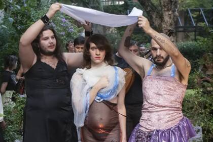 El grupo Ópera Periférica en el Museo Fernández Blanco