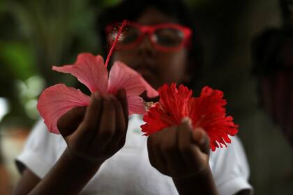 Hanna Pérez, hija de Luis Pérez, asesinado por la FAES