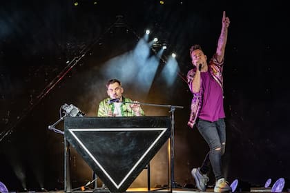 El grupo se presentó el 8 de diciembre en el estadio Más Monumental