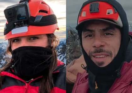 El guía de montaña y la turista uruguaya que fallecieron en Ushuaia
