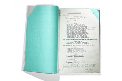 El guión original de Desayuno en Tiffany´s, con notas personales de Hepburn
