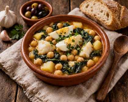 El guiso o potaje de vigilia es un plato tradicional español que se consume en su mayoría antes del Domingo de Pascua