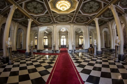 El Hall de Honor en la Casa Rosada, un salón plagado de historias y secretos del poder