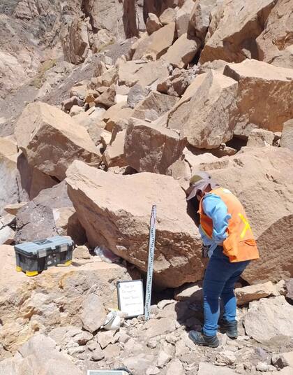 El hallazgo arqueológico se produjo en el yacimiento de El Pachón, a 3600 metros de altura, en San Juan