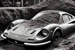 El hallazgo del Ferrari enterrado se convirtió en uno de los misterios más recordados del automovilismo.