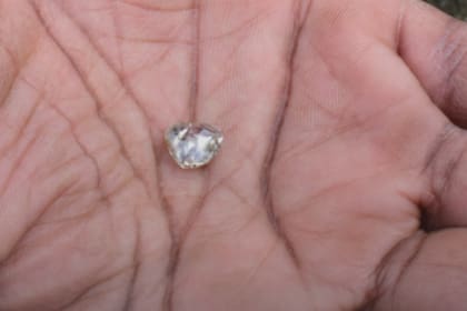 El hallazgo ocurrió en el único parque del mundo donde el público puede buscar diamantes naturales
