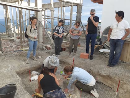 El hallazgo se produjo en plena pandemia y desde entonces hubo tres campañas para extraer todo el material arqueológico