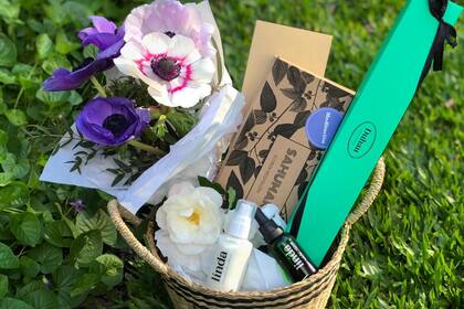 El hamper del Duhau, para hacer spa dentro y fuera de casa
