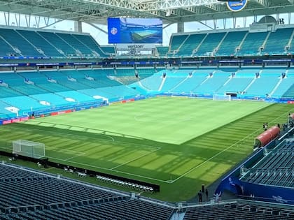 El Hard Rock Stadium de Miami tiene capacidad para más de 60 mil espectadores