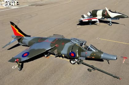 El Harrier de Machado es un Hawker Siddeley Harrier GR.3