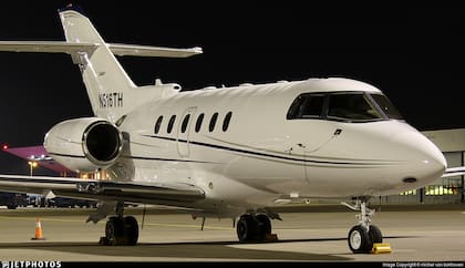 El Hawker 800 que compró Machado y por el que pidió un préstamo cuyos papeles aparecieron en poder de Epstein