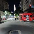Un incendio en un hotel obligó a evacuar a 100 personas