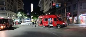 Un incendio en un hotel obligó a evacuar a 100 personas