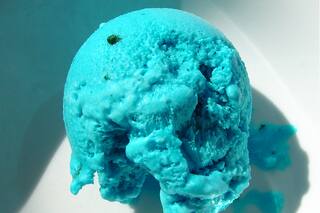 Helado de mar en el menú artístico del Malba