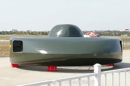 El helicóptero chino con el particular diseño circular es un modelo de ataque y con capacidad para dos tripulantes