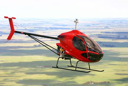 El helicóptero ultraliviano Cicaré 8 obtuvo el Premio Lindbergh al mejor helicóptero en su categoría en la expo AirVenture Oshkosh 2024