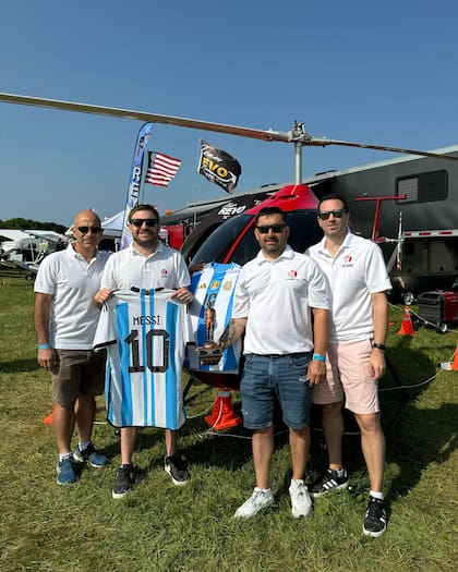 El helicóptero ultraliviano Cicaré 8 obtuvo el Premio Lindbergh al mejor helicóptero en su categoría en la expo AirVenture Oshkosh 2024