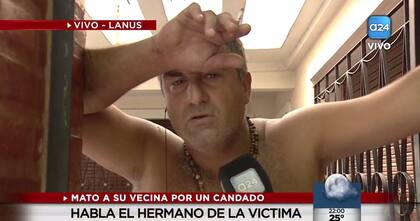 El hermano de María Spaccarotella dijo que habían denunciado a la jubilada de 70 años