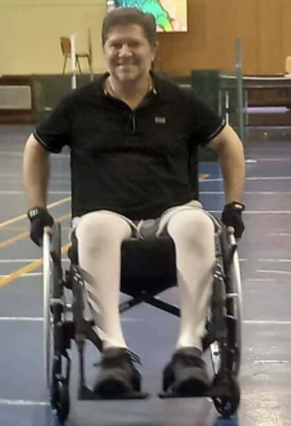 El hermano mayor de David Bisbal en silla de ruedas (Foto: Informalia)