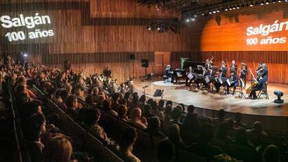 El hermoso Auditorio del CCK, marco para el disfrute tanguero