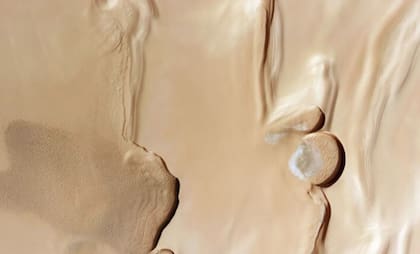 El hielo de Marte genera mucha expectativa entre los investigadores de NASA