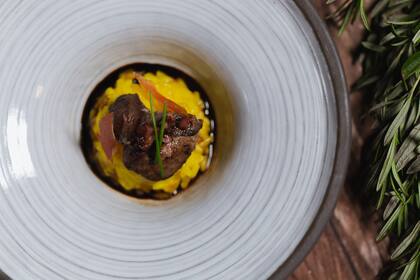 El hígado de pollo resulta ideal para un risotto