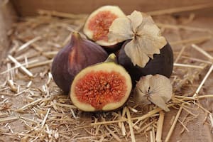 el higo se lleva nuestra atención debido a su peculiar forma, color y tamaño (El Universal)