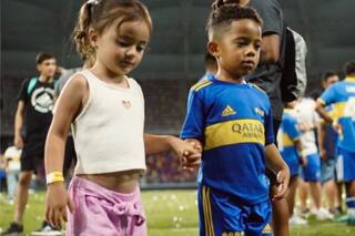 La reacción de Nico Figal con Frank Fabra tras ver un posible “amorío” entre sus hijos: “Sabés qué...”