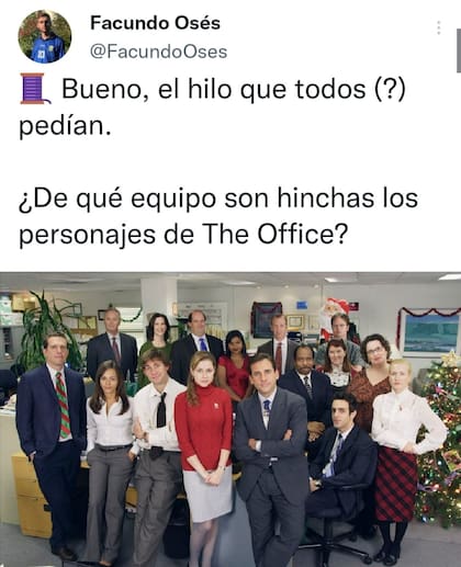 El hilo de los personajes de The Office que se hizo viral en Twitter