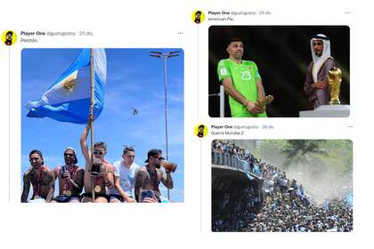 El hilo que compara a momentos de la selección argentina en el Mundial 2022 con películas