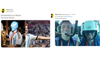 El hilo que compara a momentos de la selección argentina en el Mundial 2022 con películas