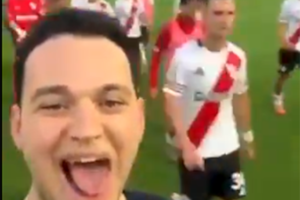 Que cargos le imputan al hincha de Boca que se burló de los jugadores de River