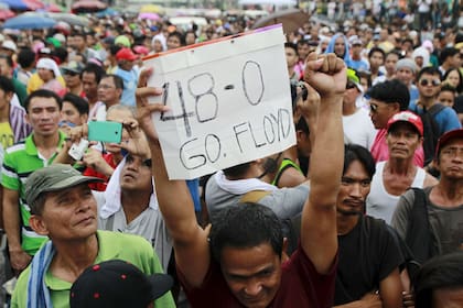 El hincha infiltrado en Filipinas