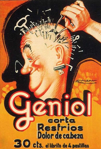 El histórico aviso de Geniol