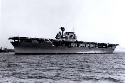 El histórico portaaviones USS Yorktown, fue uno de los primeros portaaviones de la Armada de los Estados Unidos (Newport News)