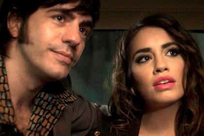 Marco Antonio Caponi y Lali en Sandro de América