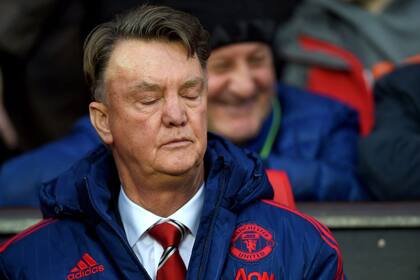 El holandés vive su peor momento en el United