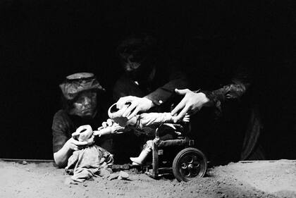 El hombre de arena, de cuando se presentaba en Babilonia