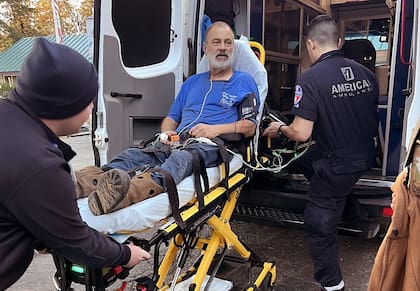 El hombre estuvo perdido durante tres semanas en un bosque de California y logró sobrevivir