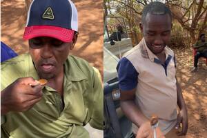 La reacción de un grupo de tanzanos que probaron el dulce de leche por primera vez