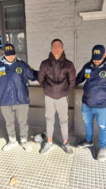 El hombre fue aprehendido ayer
