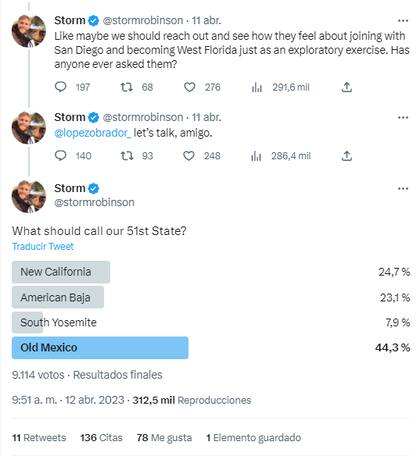 El hombre hizo una encuesta para averiguar cómo le llamarían sus seguidores al nuevo territorio