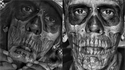 "El hombre más tatuado de Brasil": su título le empezó a pesar y decidió cambiar su vida