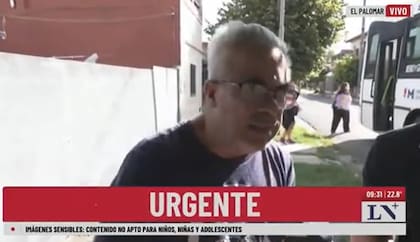 El hombre reveló que había ido a hacer una entrega de flores y le robaron el auto (Captura: LN+)