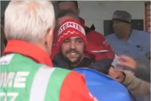 El hombre seguirá su rehabilitación en el Hospital Manuel Rocca