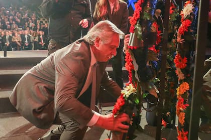 El homenaje de Alberto Fernández en la ceremonia por los 75 años de la liberación del campo de Auschwitz