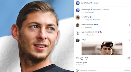 El homenaje de Cardiff a Emiliano Sala