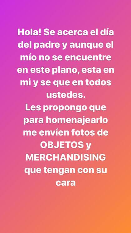 El homenaje de Marta Fort a Ricardo en el Día del padre.