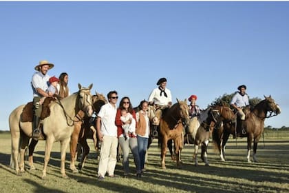 El homenaje familiar en el campo a Rubén Sola, en diciembre pasado