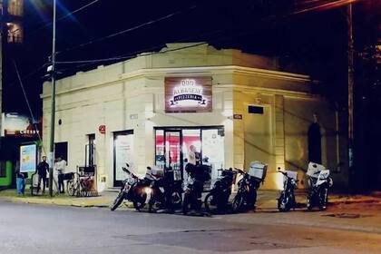 La pizzería donde fue asesinada la víctima